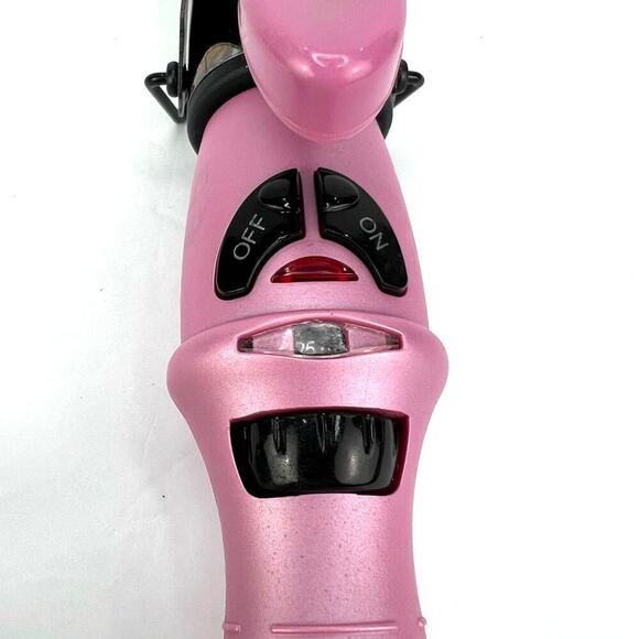 REVLON Revlon Titanium Large Barrel Curl Stay Styling Iron 1 1/2" Pink/Black - Picture 6 of 9